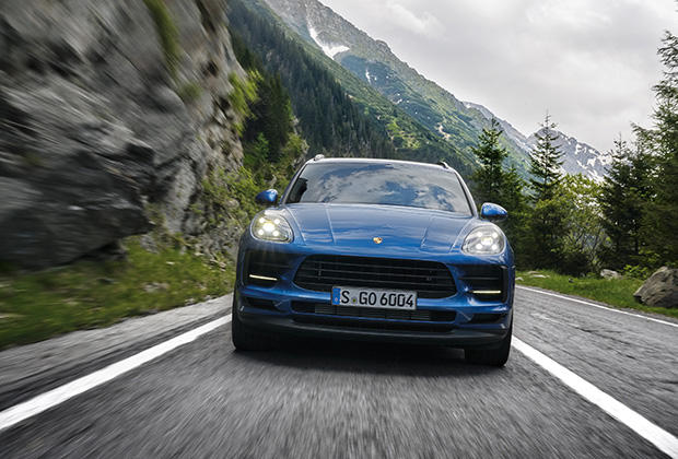 Европейцам показали новый Porsche Macan