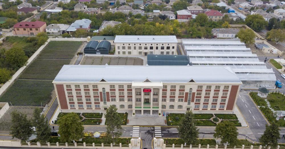 Поездка Президента Ильхама Алиева и Первой леди Мехрибан Алиевой в Губинский район