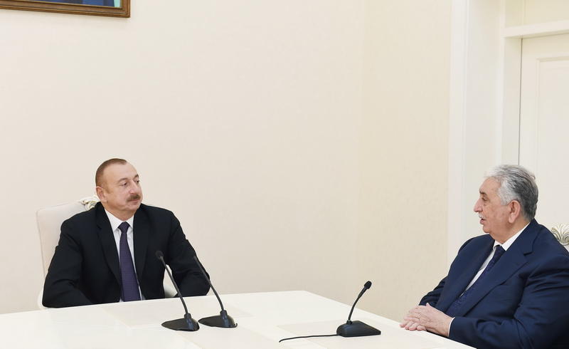 Поездка Президента Ильхама Алиева и Первой леди Мехрибан Алиевой в Агдамский район