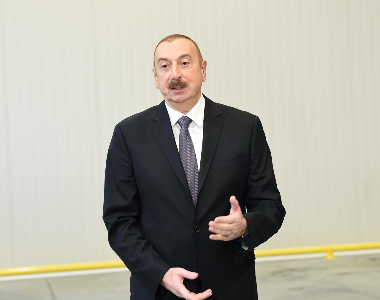 Поездка Президента Ильхама Алиева в Сумгайыт