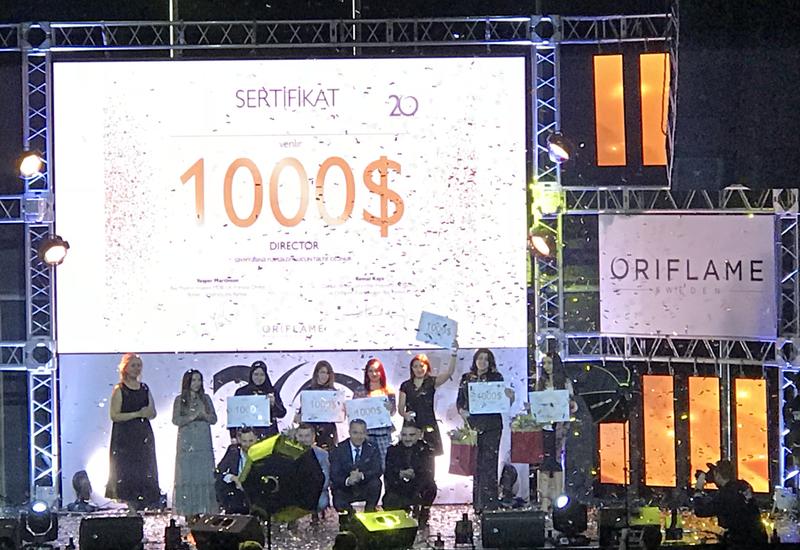 Oriflame отметил 20-летие успешной работы в Азербайджане грандиозным мероприятием