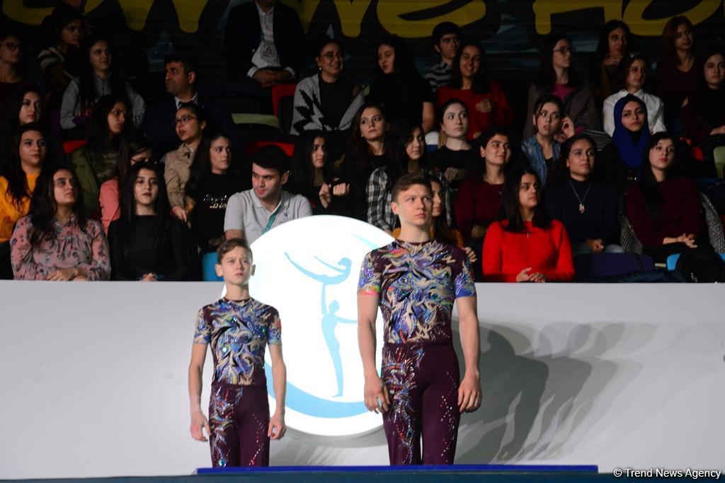 В рамках Кубка мира по акробатической гимнастике в Баку прошло вручение AGF Trophy