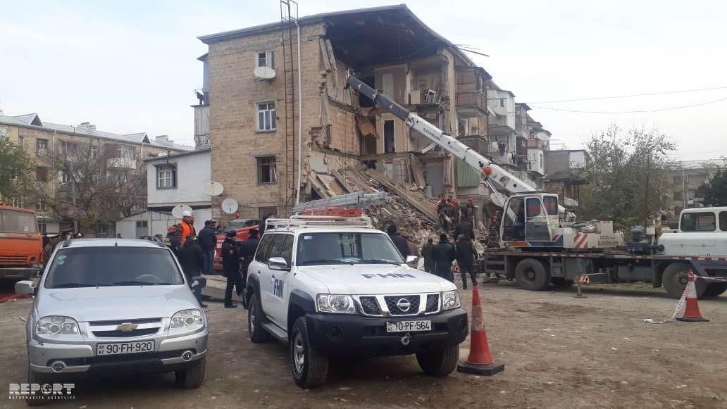Названы имена погибших и пострадавших при взрыве в Гяндже