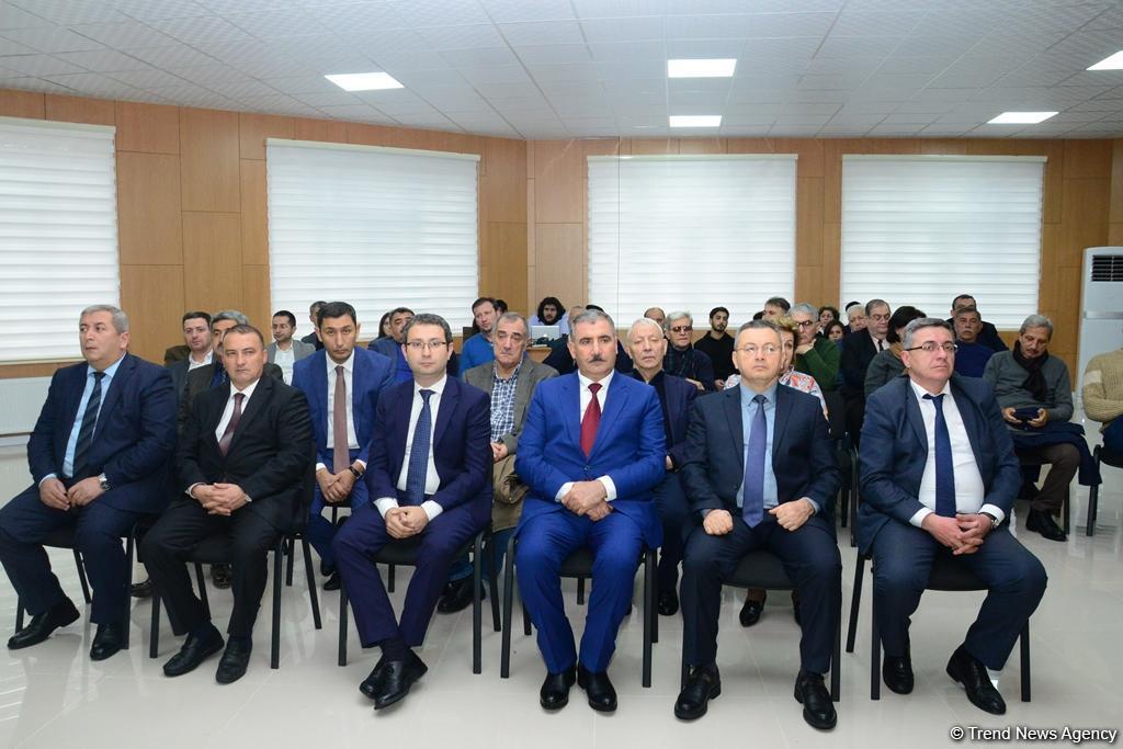 В Шеки состоялось торжественное открытие Центра детско-юношеского развития имени Расима Оджагова