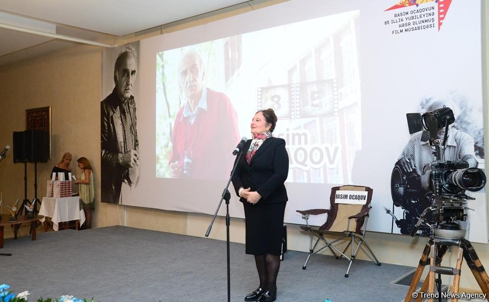 В Шеки прошла церемония награждения победителей конкурса фильмов и фоторабот в честь 85-летнего юбилея Расима Оджагова