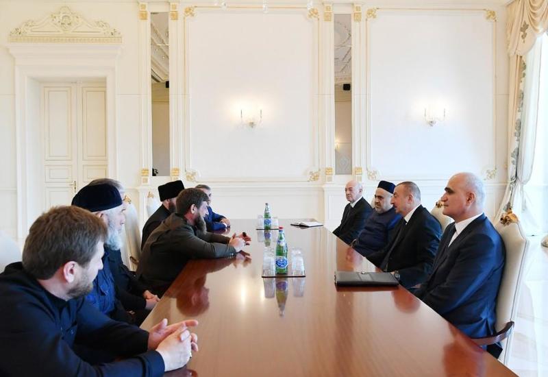 Президент Ильхам Алиев: Сегодня сотрудничество между азербайджанским и чеченским народами поднялось на новый уровень