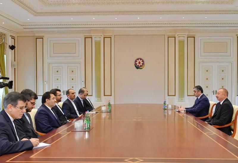 Президент Ильхам Алиев принял министра транспорта Турции и министра связи Ирана