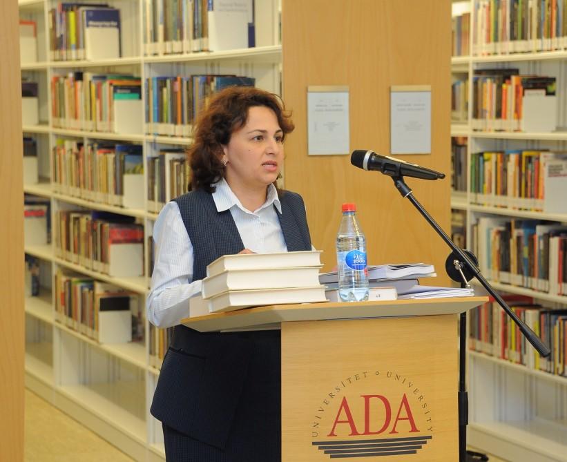 В университете АДА состоялась презентация книги о деятельности азербайджанских дипломатов на Парижской мирной конференции