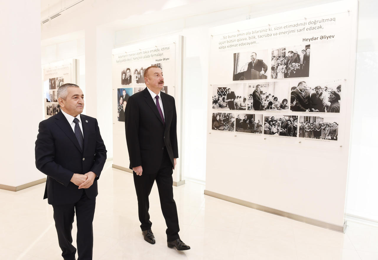 Президент Ильхам Алиев принял участие в открытии Центра молодежи в Баку