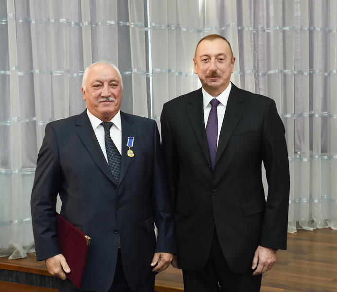 Президент Ильхам Алиев принял участие в церемонии, посвященной спортивным итогам 2018 года