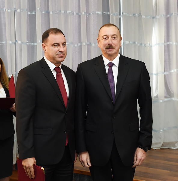Президент Ильхам Алиев принял участие в церемонии, посвященной спортивным итогам 2018 года