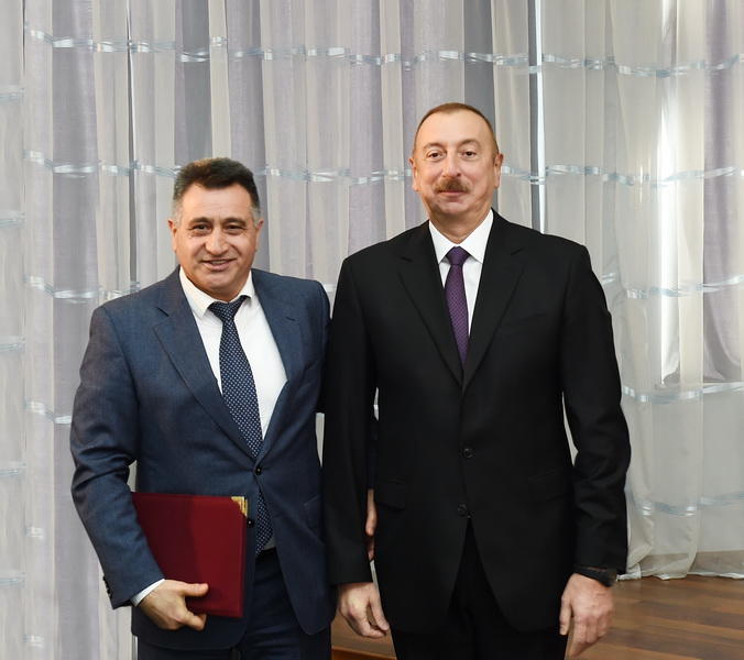 Президент Ильхам Алиев принял участие в церемонии, посвященной спортивным итогам 2018 года