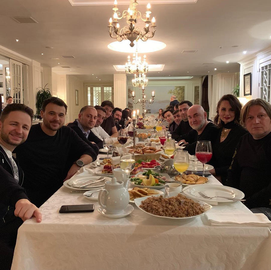 Эмин Агаларов отметил день рождения со Стивеном Сигалом