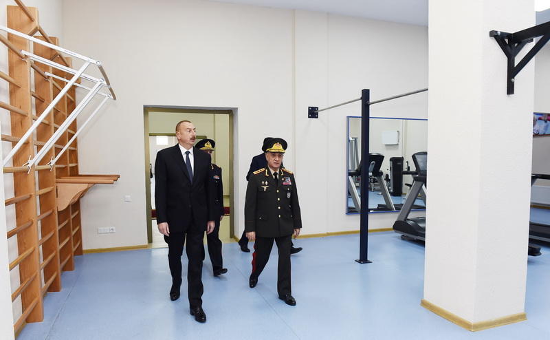 Президент Ильхам Алиев принял участие в открытии нового учебного здания Полицейской академии МВД