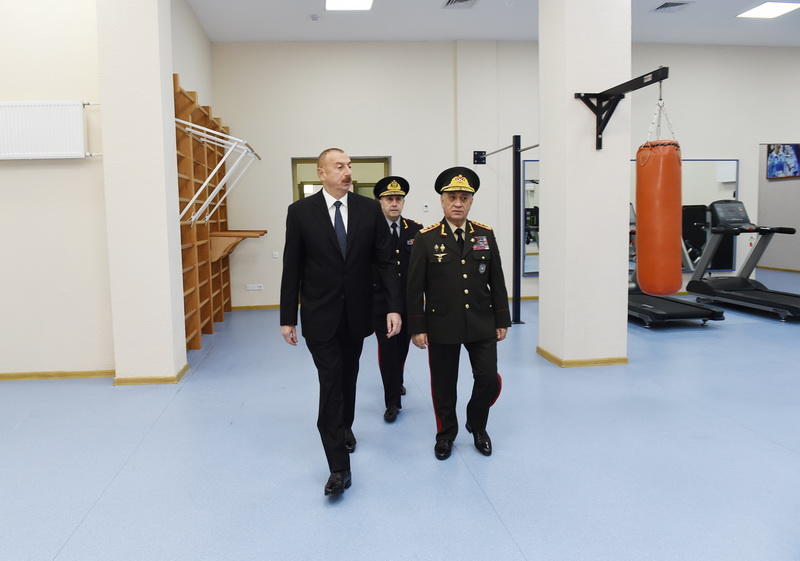 Президент Ильхам Алиев принял участие в открытии нового учебного здания Полицейской академии МВД