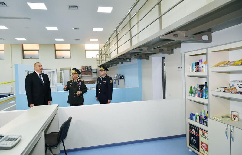 Президент Ильхам Алиев принял участие в открытии нового учебного здания Полицейской академии МВД