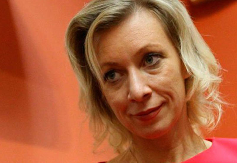 Странная реакция Марии Захаровов на вопрос азербайджанского журналиста
