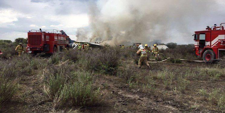 В Тегеране разбился самолет, много погибших