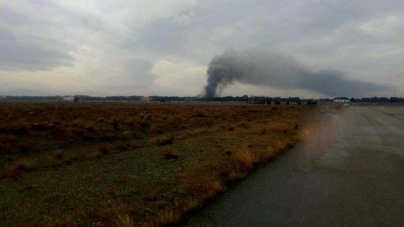 В Тегеране разбился самолет, много погибших