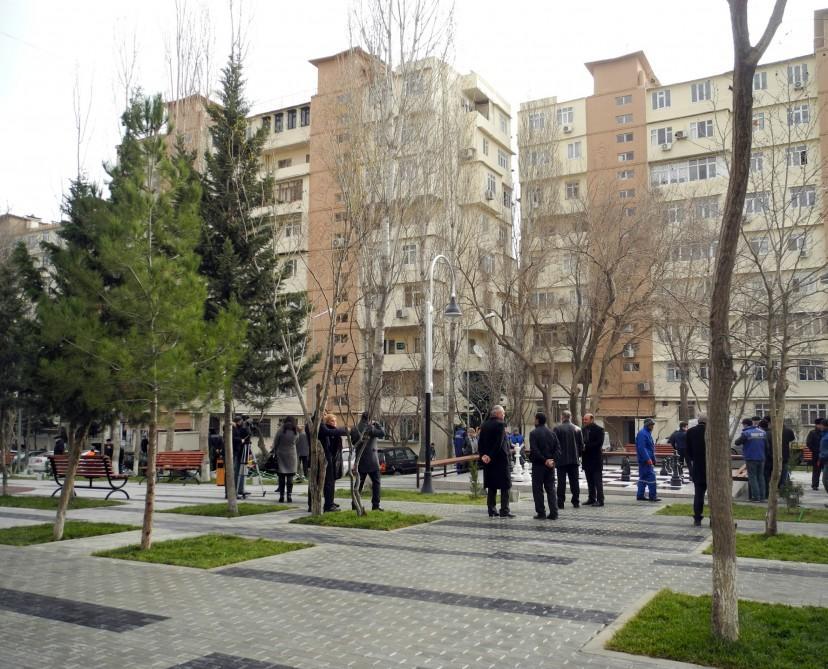 В Баку в рамках проекта "Наш двор" благоустроен очередной двор