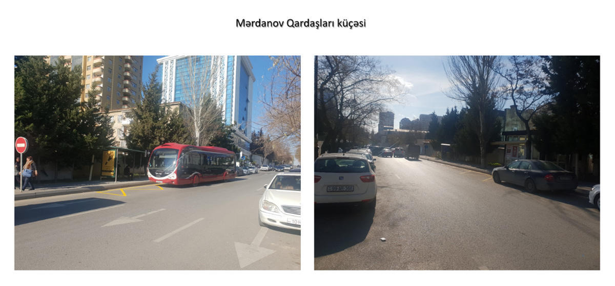 Bakıda bəzi küçələrdə avtobus dayancaqlarının yeri dəyişdirilib