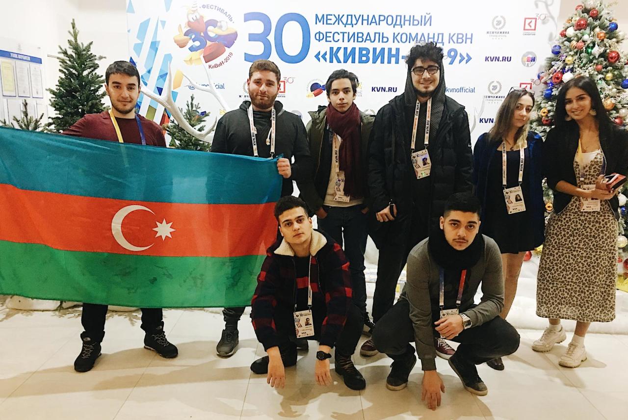 Азербайджанские команды принимают участие в Международном фестивале КВН в Сочи