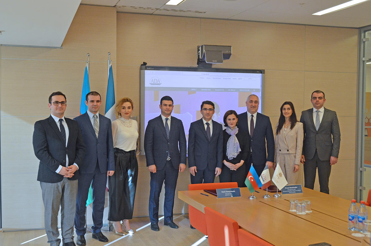 Университет “ADA” и Агентство по развитию МСБ подписали меморандум о сотрудничестве