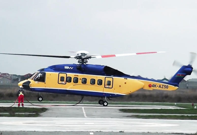 Silk Way Helicopter Services выполнила полет в сложных метеорологических условиях, спасая жизнь человека