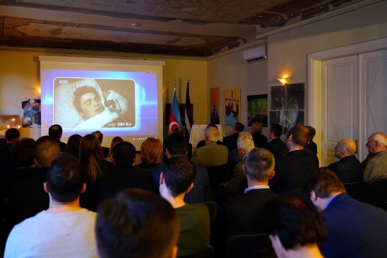 Bakıda və Riqada yanvarın 20-də törədilmiş faciələr anılıb