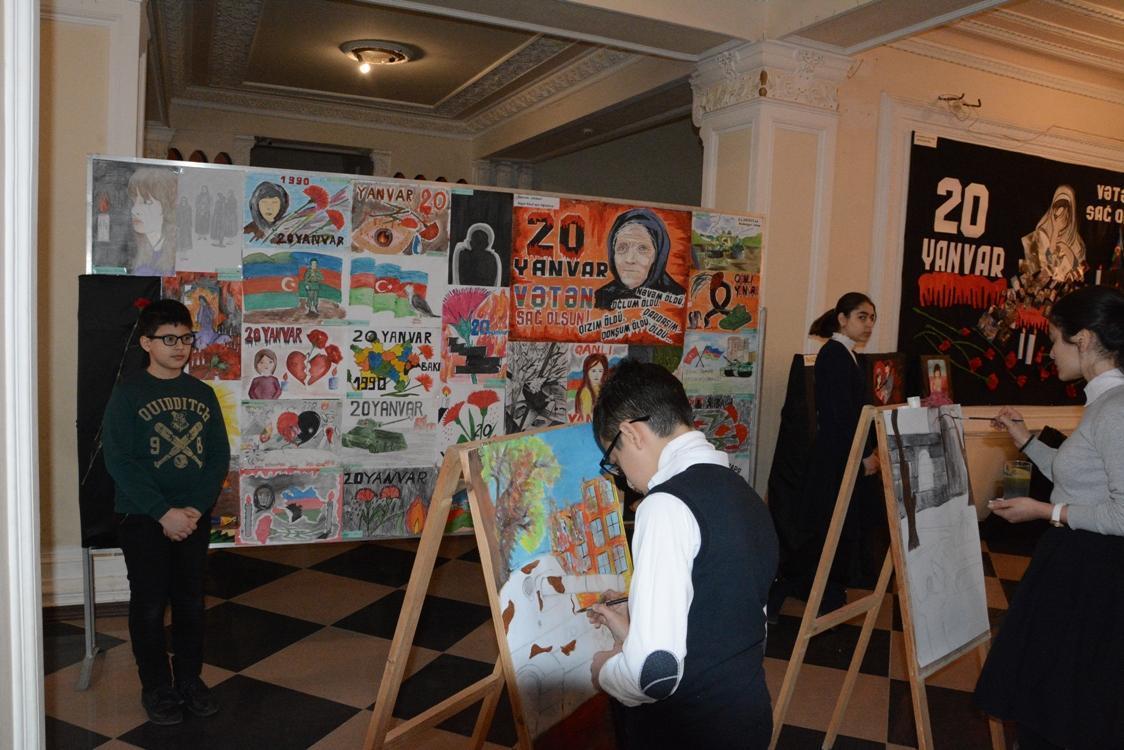 Qaradağda 20 Yanvar şəhidlərinin xatirəsi anılıb