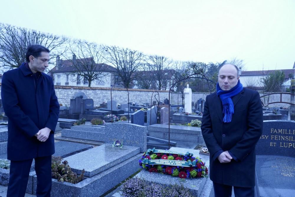 Parisdə 20 Yanvar şəhidlərinin xatirəsi anılıb