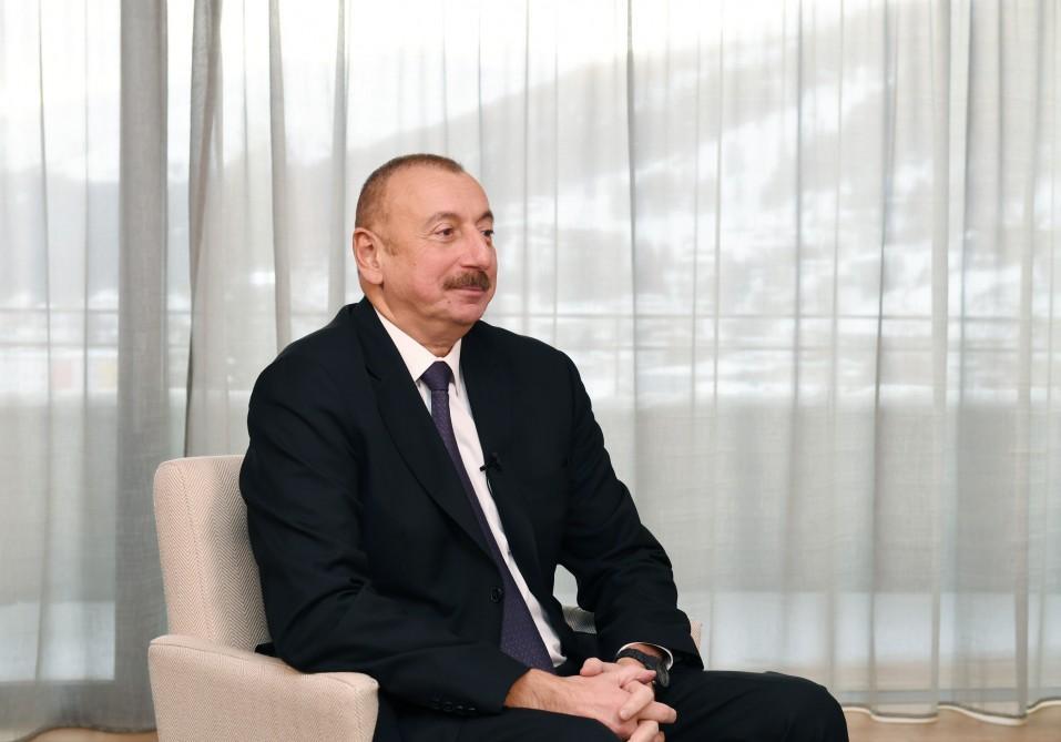 Президент Ильхам Алиев: Наша цель – создать в Азербайджане современную инфраструктуру и модернизировать страну