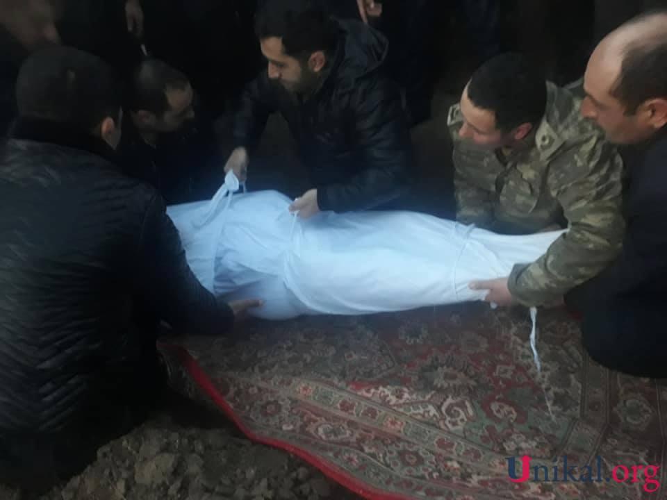 Qripdən öldüyü deyilən idmançı dəfn edildi