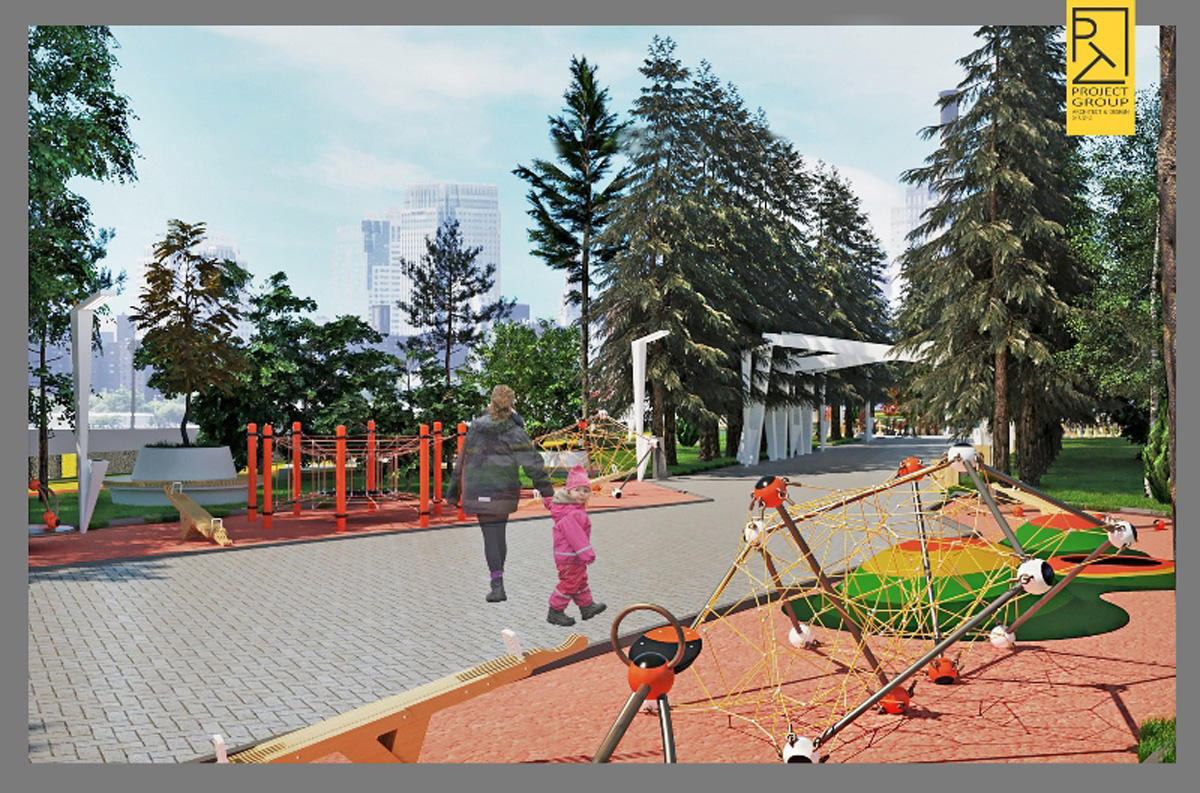 "Atatürk" parkında təmir işləri davam etdirilir