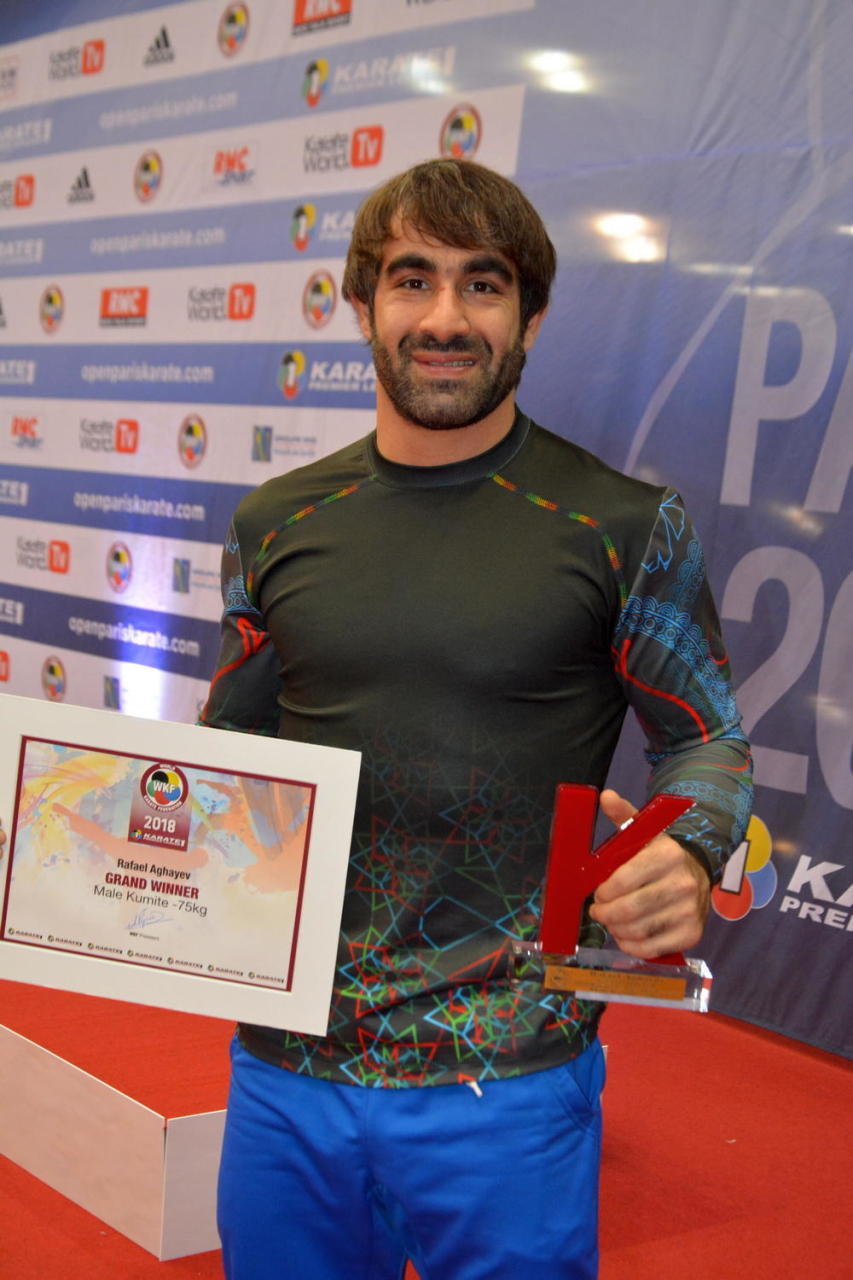 İki zədə alan Rafael Ağayev Fransada keçirilən "Karate1" Premyer Liqa turnirində medal qazanıb