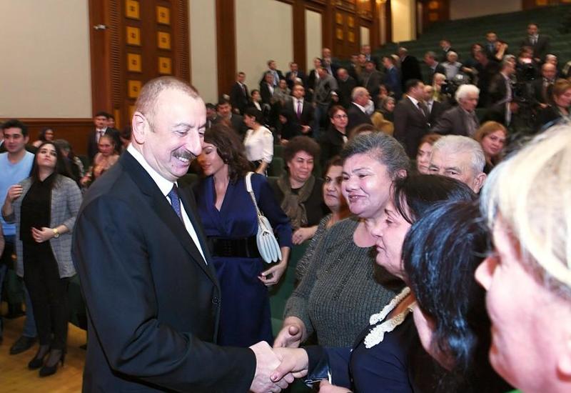Член семьи шехида: Семьи шехидов всегда ощущают внимание и заботу Президента Ильхама Алиева