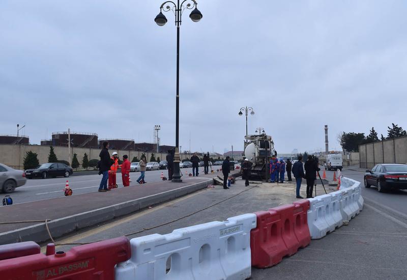 Эту бакинскую дорогу перекроют почти на месяц