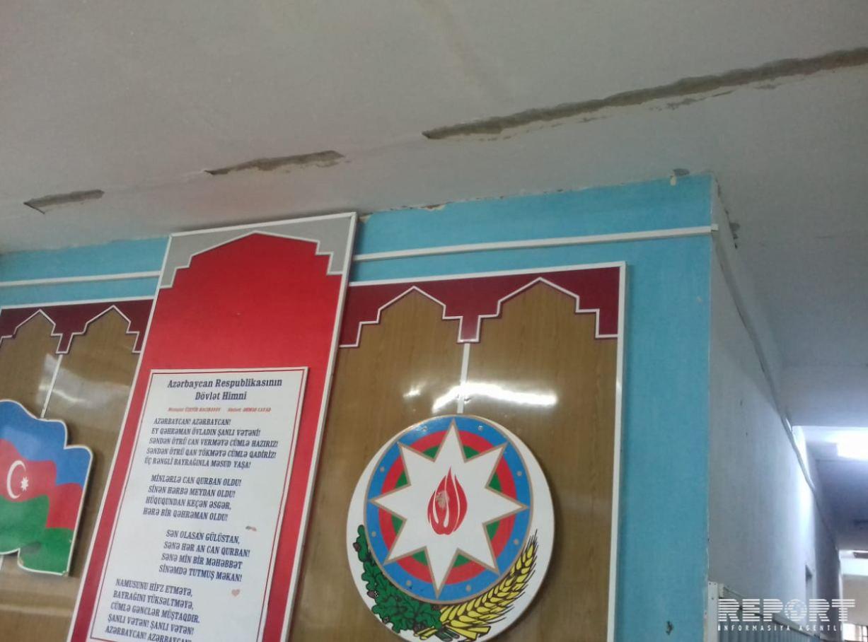 В Шамахе разрушена школа