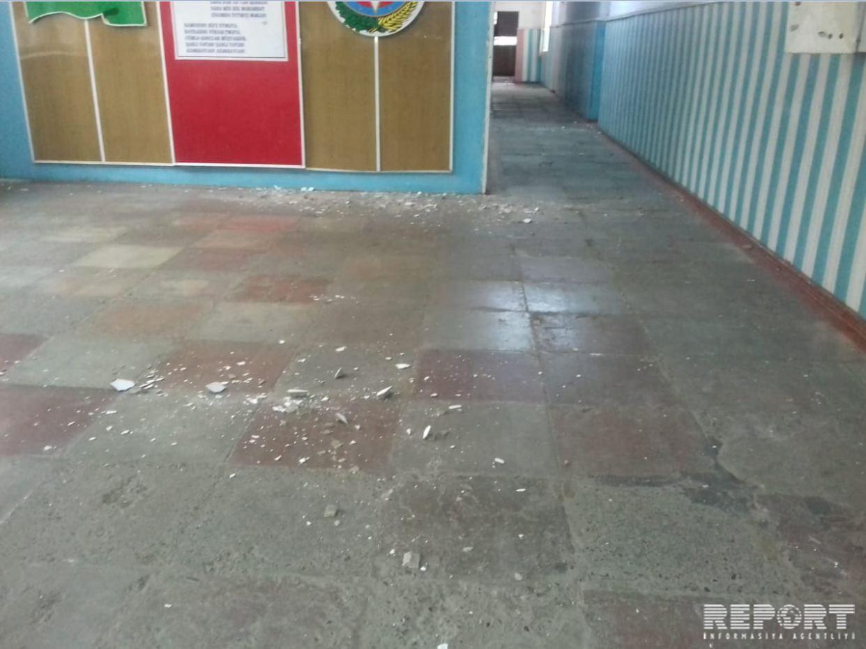 В Шамахе разрушена школа