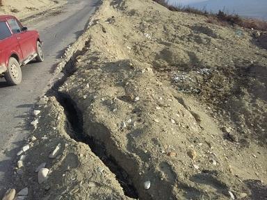 В Азербайджане выявили новый оползневой участок после землетрясения