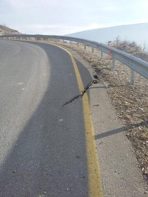 В Азербайджане выявили новый оползневой участок после землетрясения