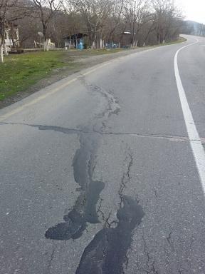 В Азербайджане выявили новый оползневой участок после землетрясения
