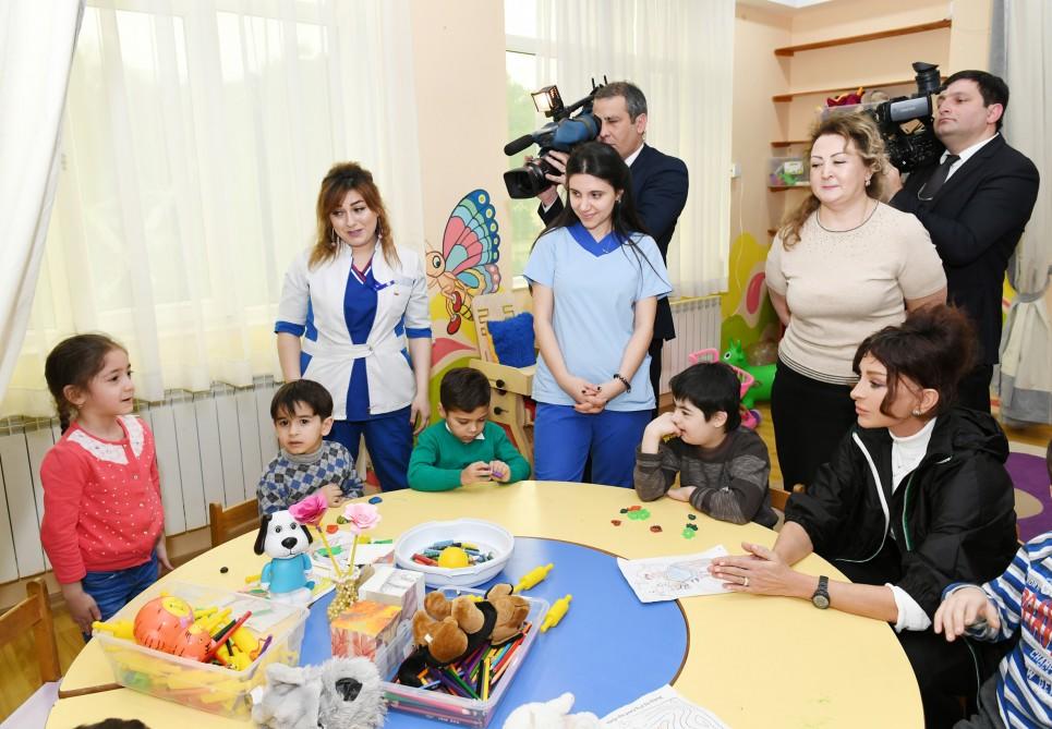 Первый вице-президент Мехрибан Алиева посетила Детский психоневрологический центр в Баку