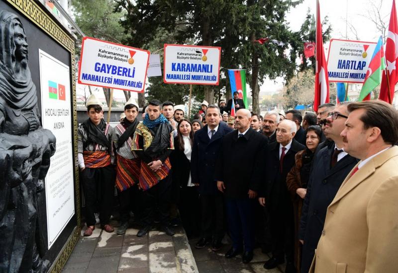 В Турции состоялось открытие парка Ходжалы и памятника «Стон матери»