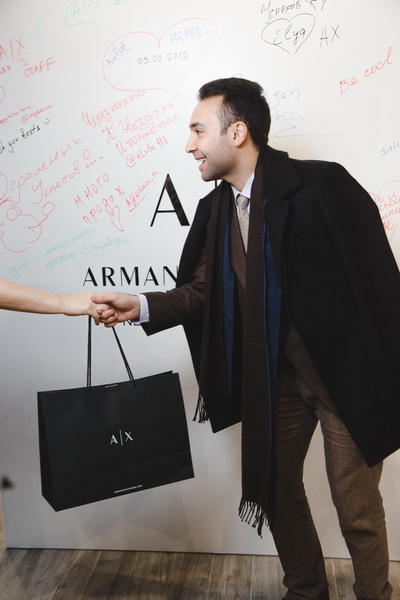 Armani Exchange – центр молодежной моды в Баку открыл свои двери