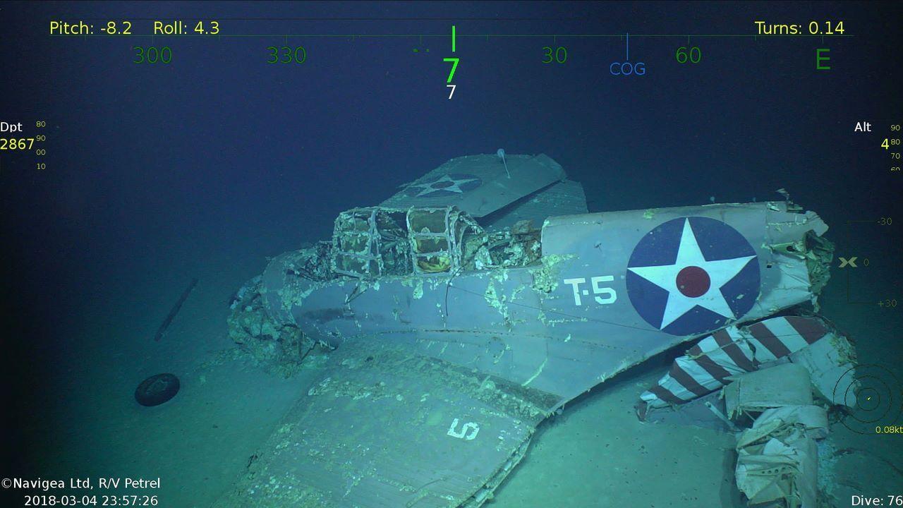 На дне Тихого океана обнаружили обломки авианосца ВМС США