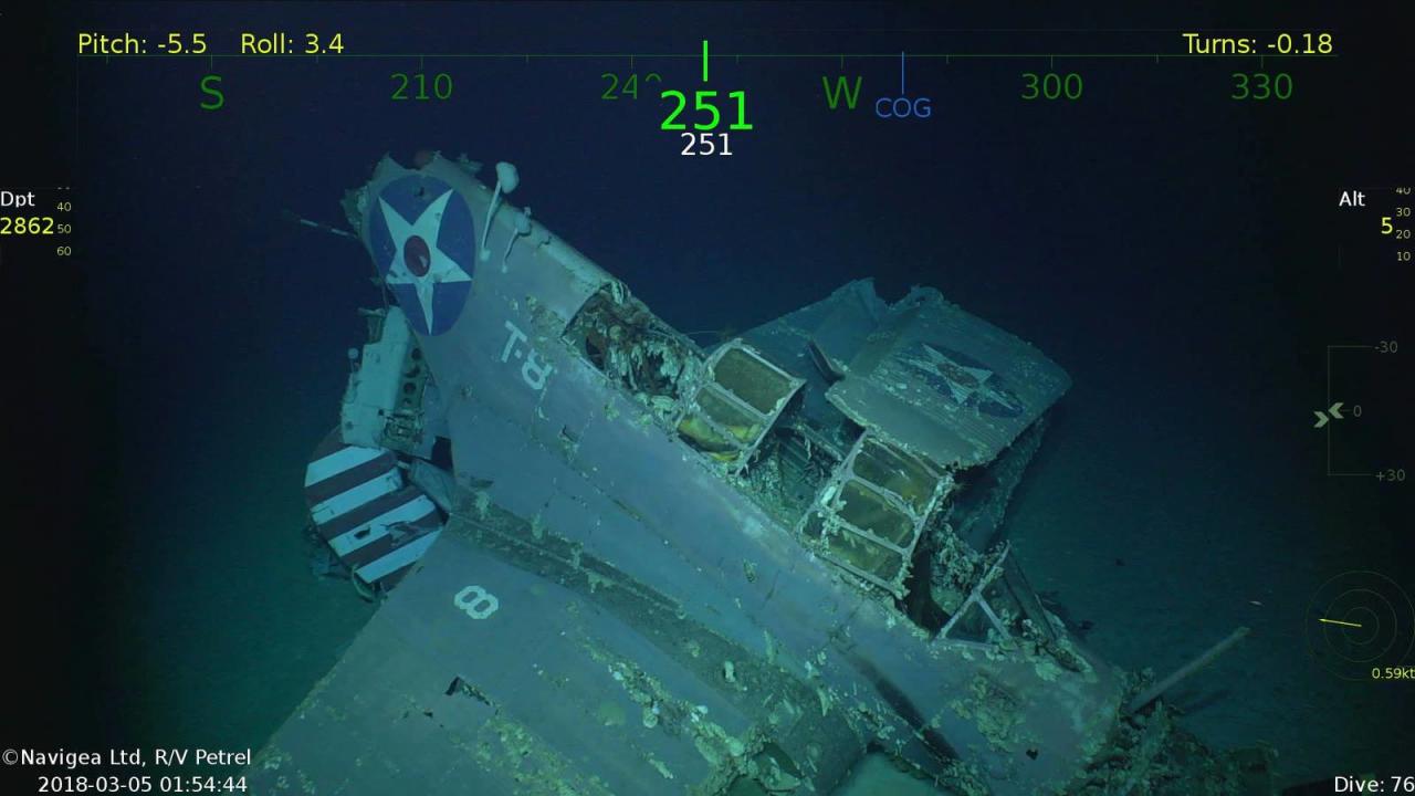 На дне Тихого океана обнаружили обломки авианосца ВМС США
