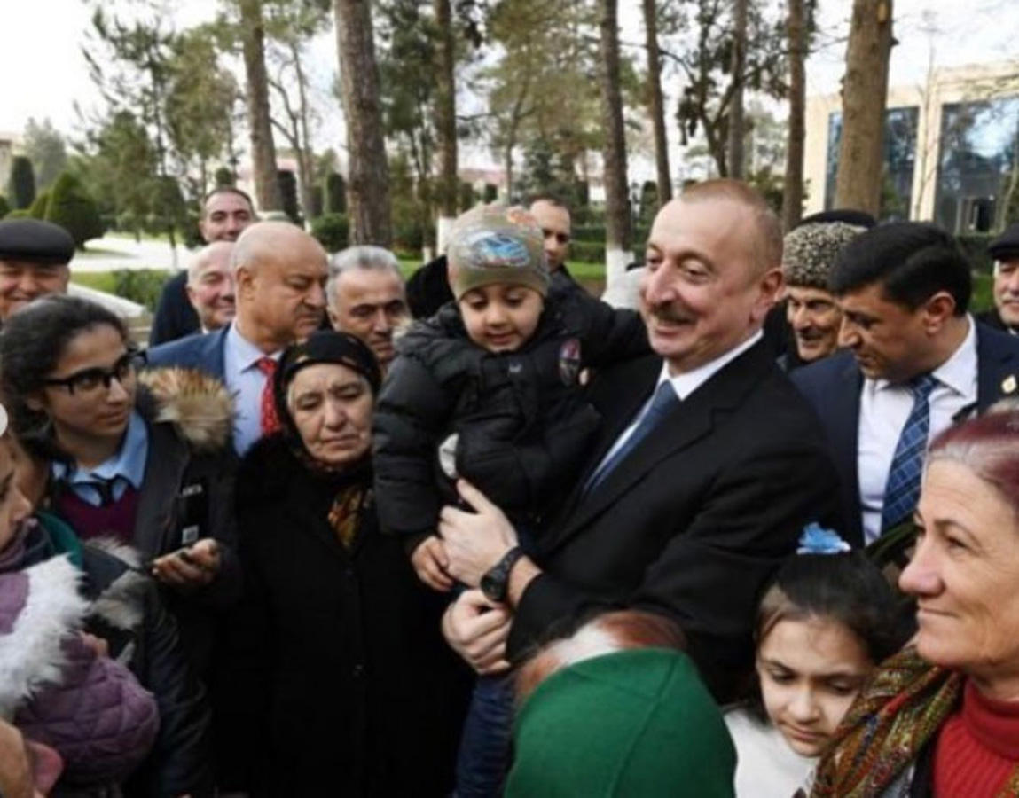 Первый вице-президент Мехрибан Алиева поблагодарила бейляганцев за искренний прием главы государства в ходе его визита в Бейляган