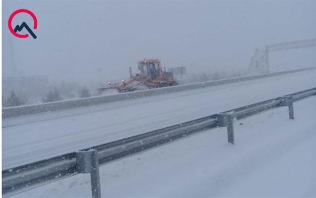Bakı-Şamaxı yolunda hərəkət çətinləşdi