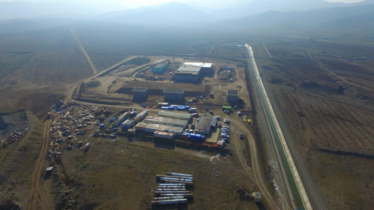 Азерсу о работах в водоочистном сооружении